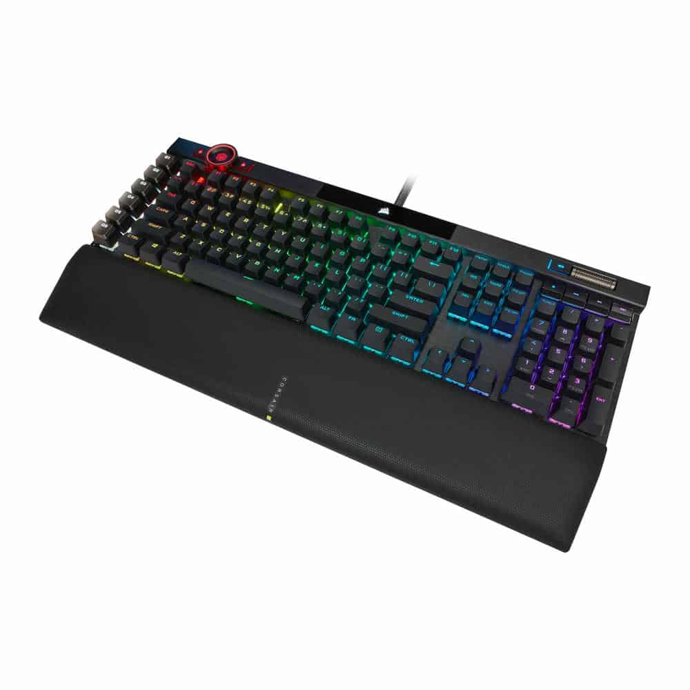 (image for) Corsair K100 RGB Opto-Mechanical Gaming Keyboard Factory Refurbished